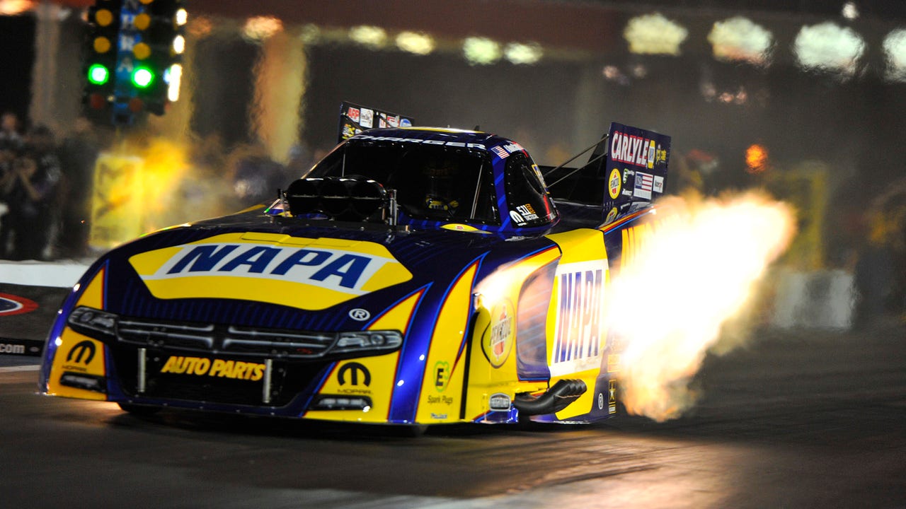 NHRA's Ron Capps is en route to No. 1 qualifier three-peat